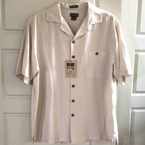 NWT Men’s Silk Shirt